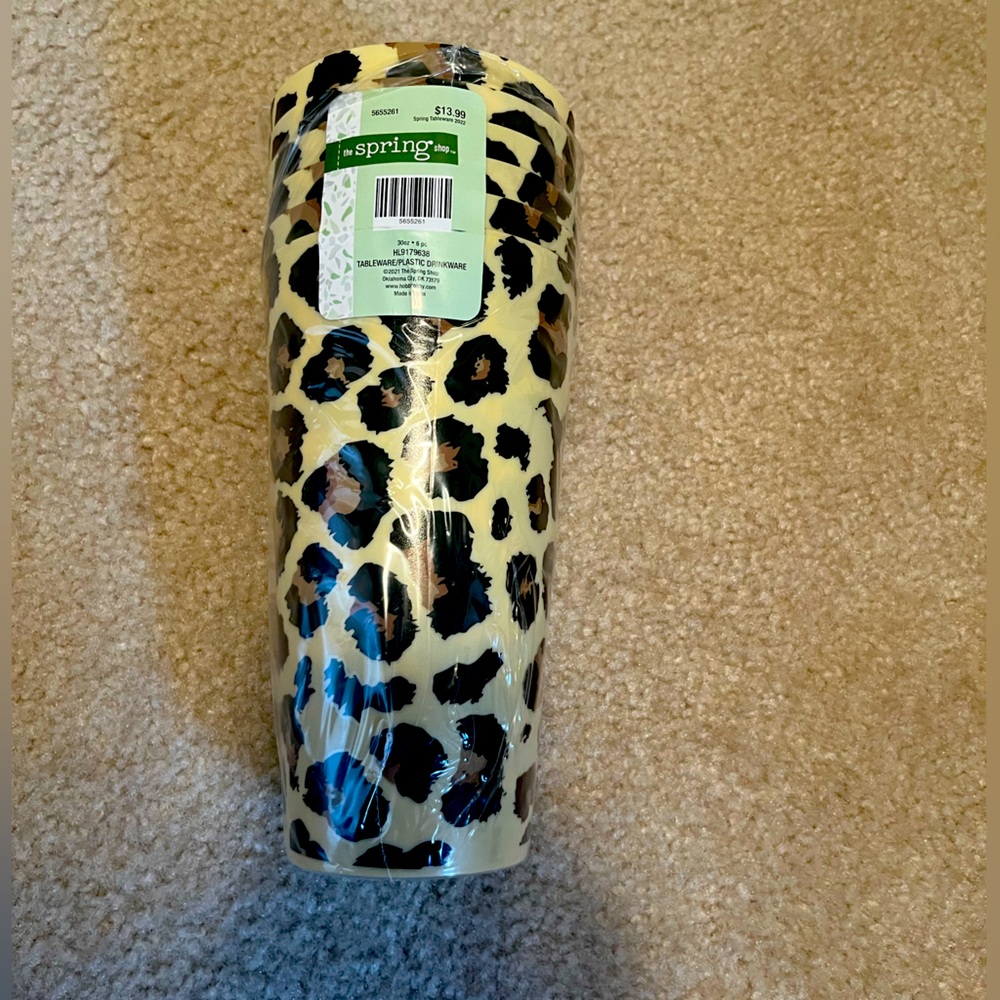 Animal Print Party Cup